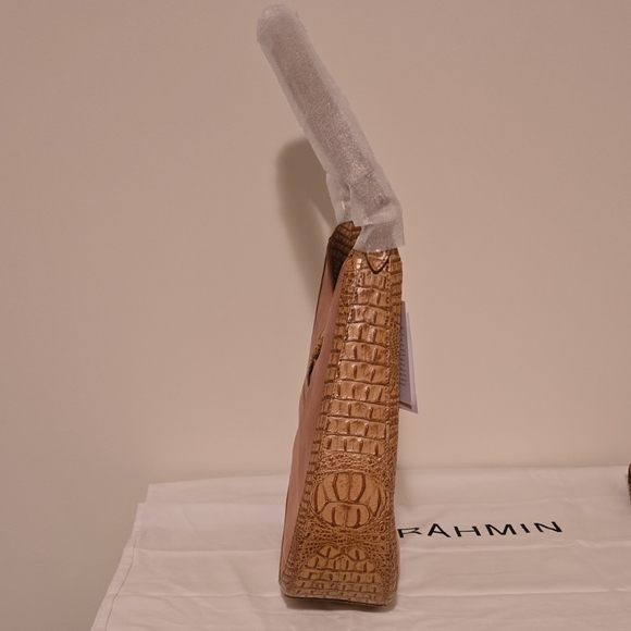 Brahmin Fallon Shoulder Bag In Tiramisu Adrift. NWT - Picture 9 of 16